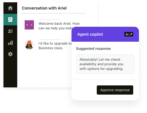 screenshot of Zendesk AI